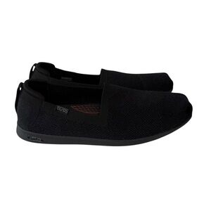 Bob’s Skeechers Air Cooled  Arch Fit Black Size 9.5 Comfortable Casual Slip on